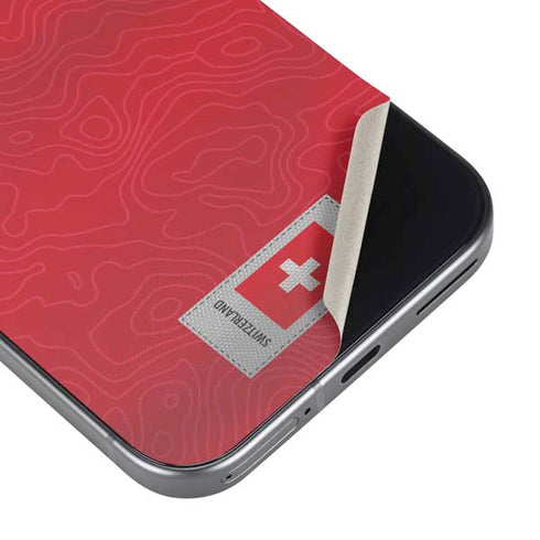 Switzerland Soccer Flag Google Pixel 9a Skin